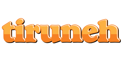 Tiruneh orange logo