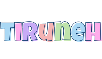 Tiruneh pastel logo