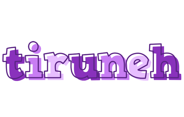 Tiruneh sensual logo