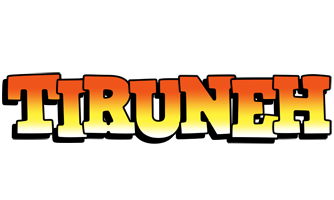 Tiruneh sunset logo