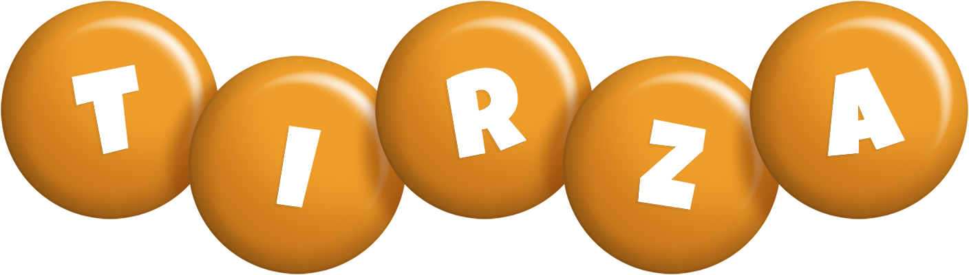 Tirza candy-orange logo