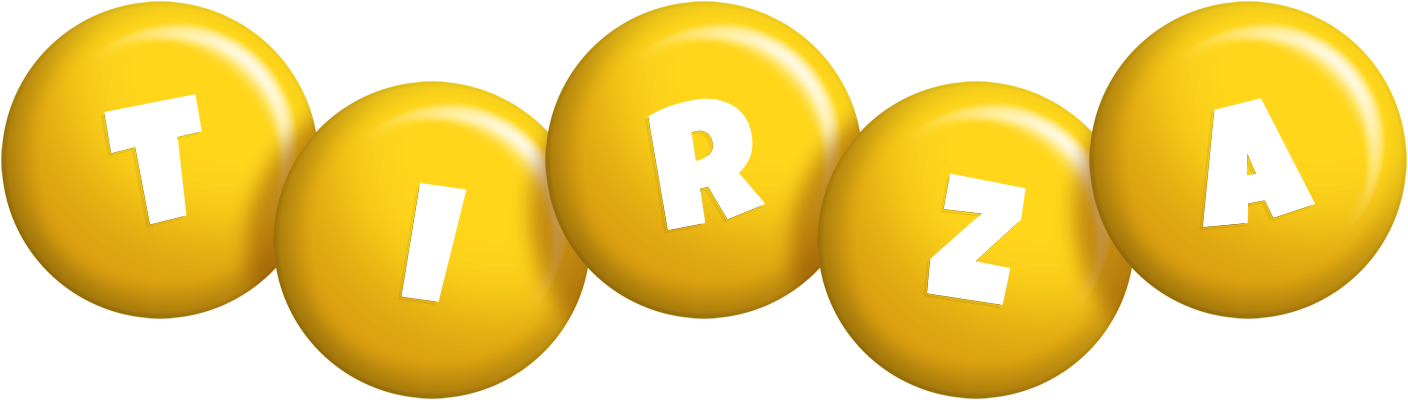 Tirza candy-yellow logo