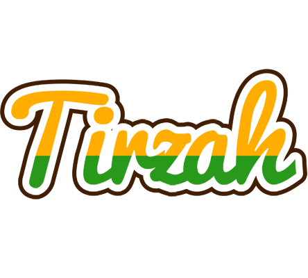 Tirzah banana logo