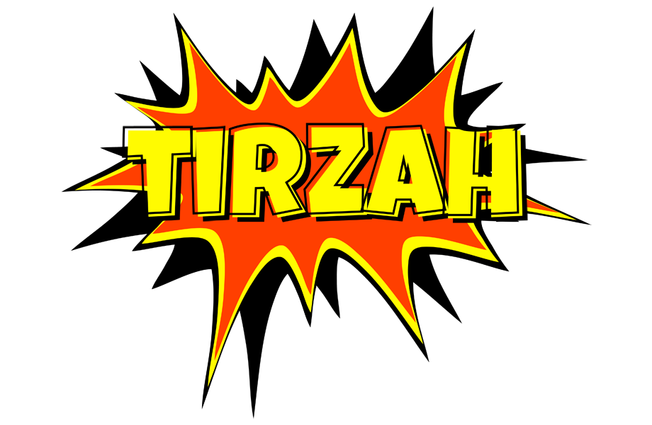 Tirzah bazinga logo