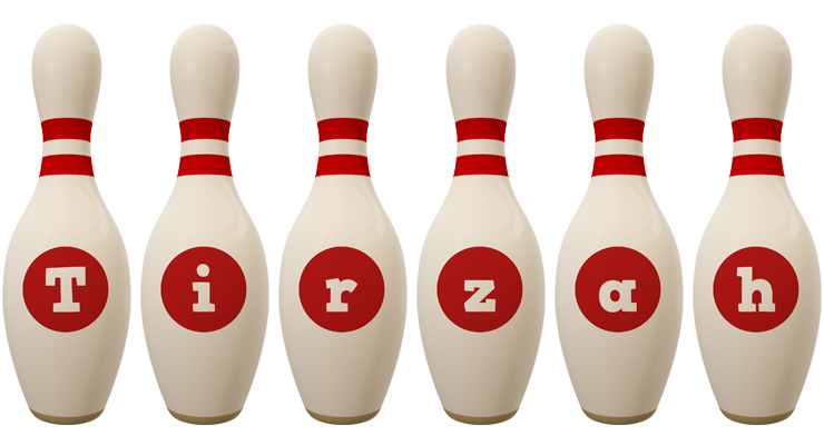 Tirzah bowling-pin logo