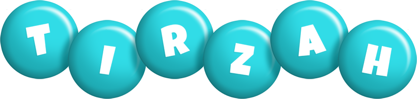 Tirzah candy-azur logo