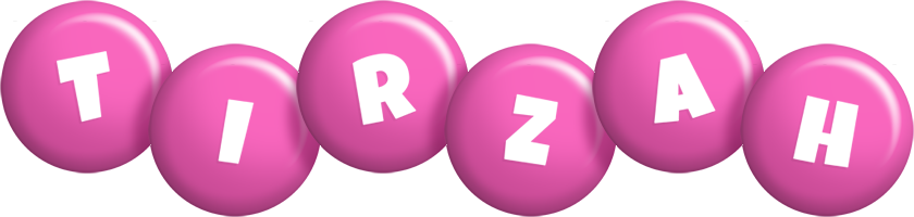 Tirzah candy-pink logo