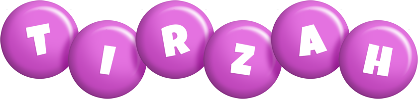 Tirzah candy-purple logo