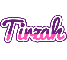 Tirzah cheerful logo