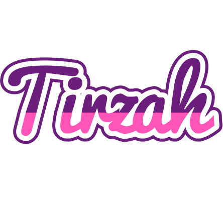 Tirzah cheerful logo