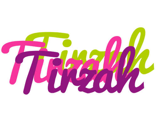 Tirzah flowers logo