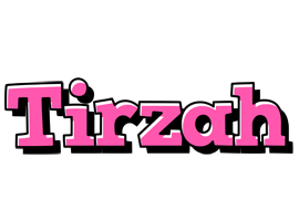 Tirzah girlish logo