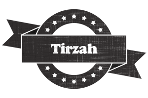 Tirzah grunge logo