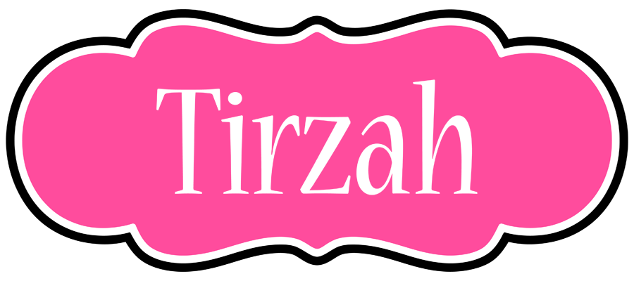 Tirzah invitation logo