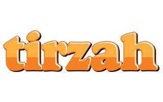 Tirzah orange logo