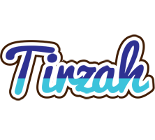 Tirzah raining logo