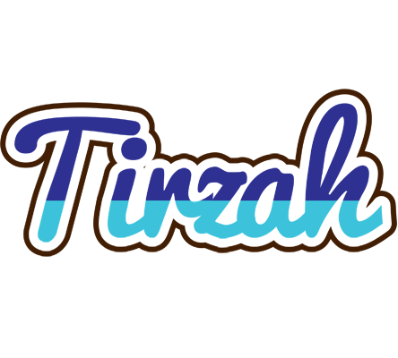 Tirzah raining logo
