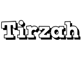 Tirzah snowing logo