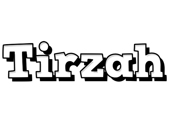 Tirzah snowing logo