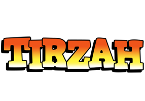 Tirzah sunset logo