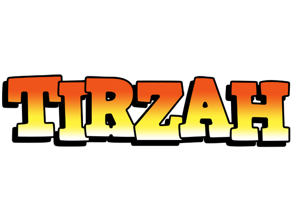 Tirzah sunset logo
