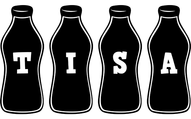 Tisa bottle logo