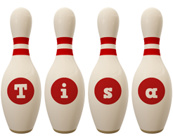 Tisa bowling-pin logo