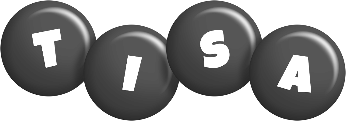 Tisa candy-black logo