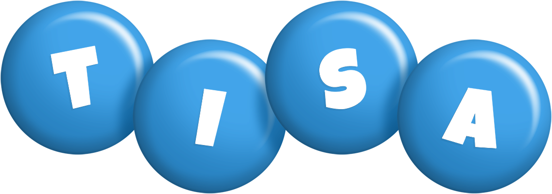 Tisa candy-blue logo