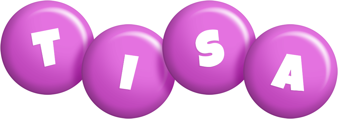Tisa candy-purple logo