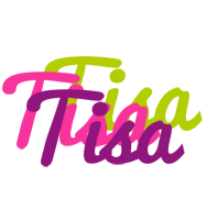 Tisa flowers logo