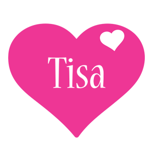 Tisa love-heart logo