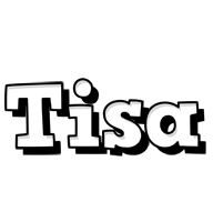 Tisa snowing logo