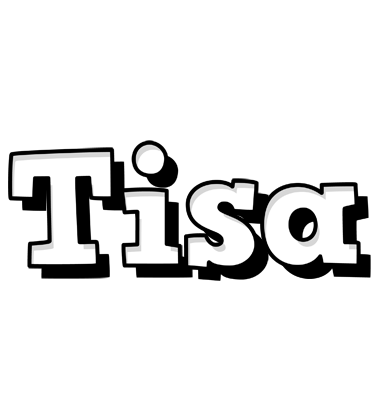 Tisa snowing logo