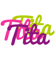 Tita flowers logo