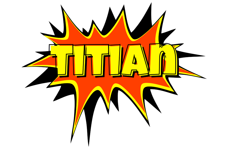 Titian bazinga logo