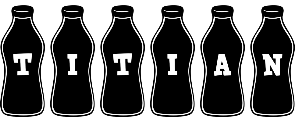 Titian bottle logo