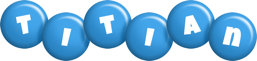 Titian candy-blue logo