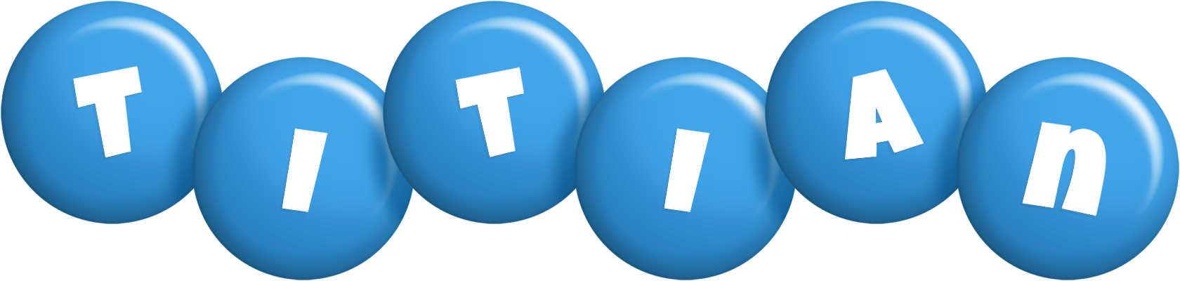 Titian candy-blue logo