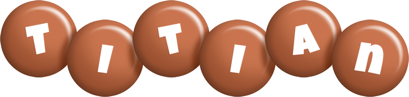 Titian candy-brown logo