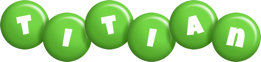 Titian candy-green logo