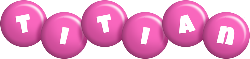 Titian candy-pink logo