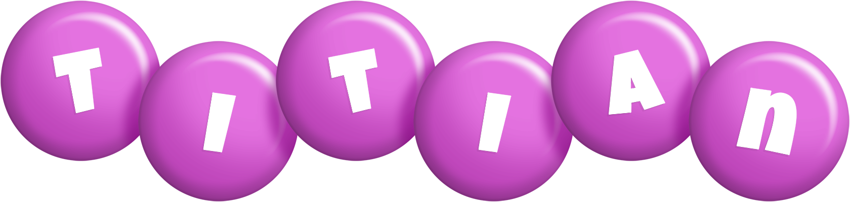 Titian candy-purple logo