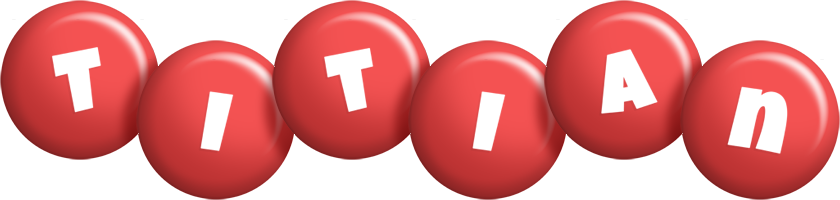 Titian candy-red logo