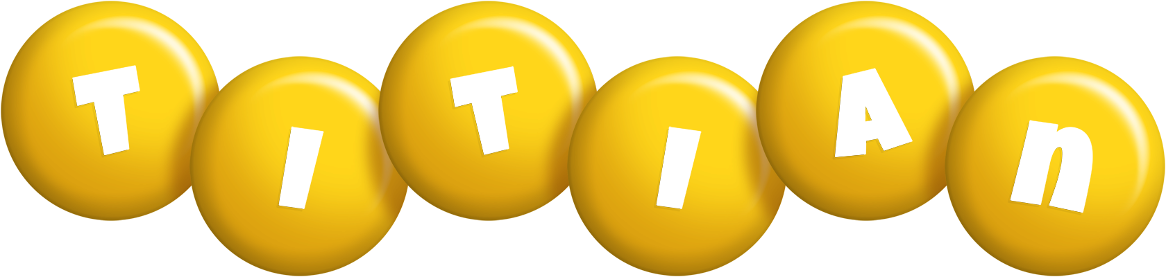 Titian candy-yellow logo