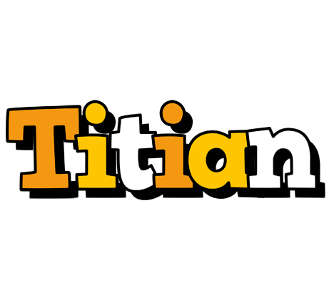 Titian cartoon logo
