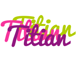 Titian flowers logo