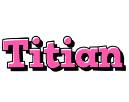 Titian girlish logo