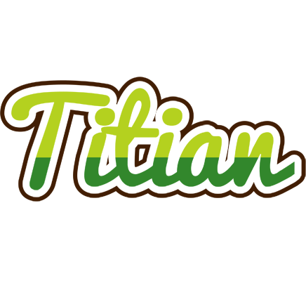 Titian golfing logo