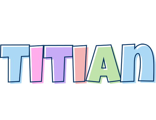 Titian pastel logo
